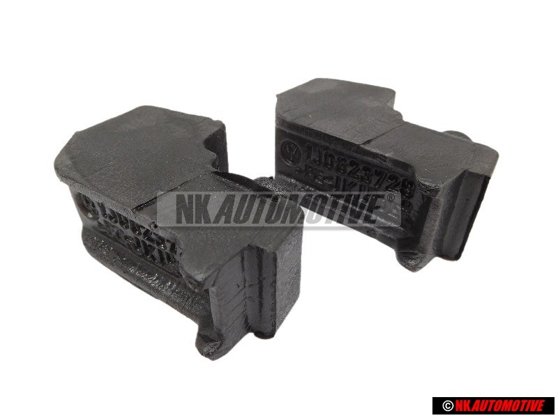2x Genuine VW Filler Piece Bonnet Hood Insert Seal End - 1J0823729