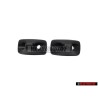 2x Genuine VW Retainer For Sun Visor Satin Black - 1H0857559B 01C