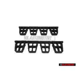 8x Genuine VW Big Bumper Bracket Securing Wedge Clip - 191807153
