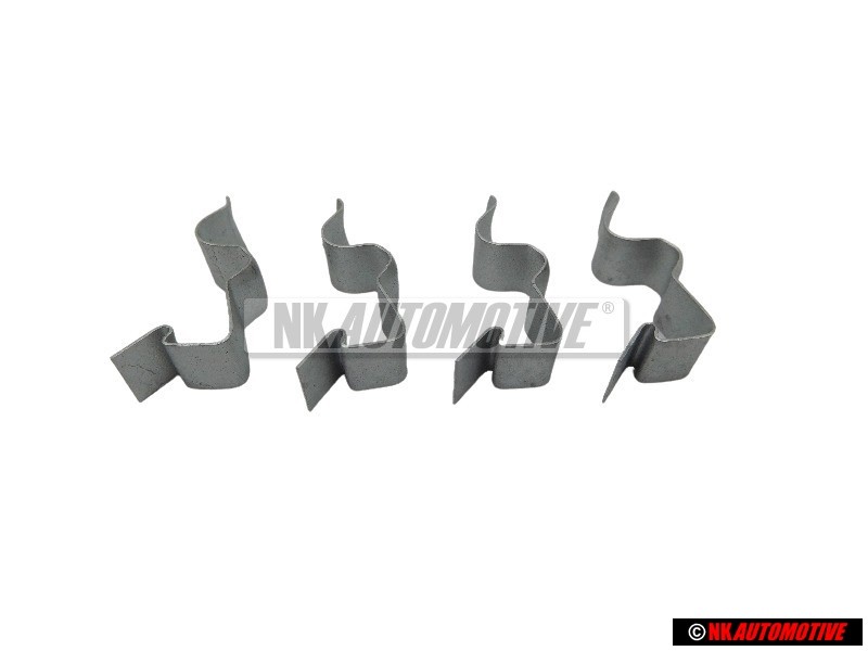 4x Genuine VW Heater Valve Cable Clip - 823819679