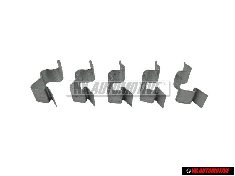 5x Genuine VW Heater Valve Cable Clip - 823819679