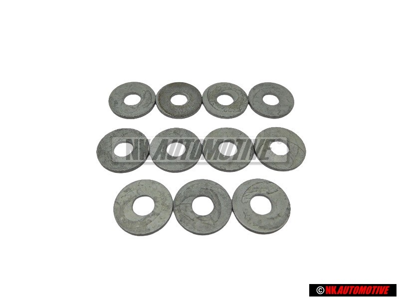 11x Genuine VW Washer - N 01166615