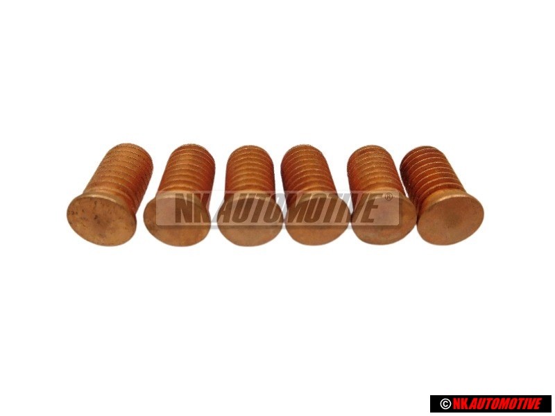 6x Genuine VW Weld Screw - N90169301