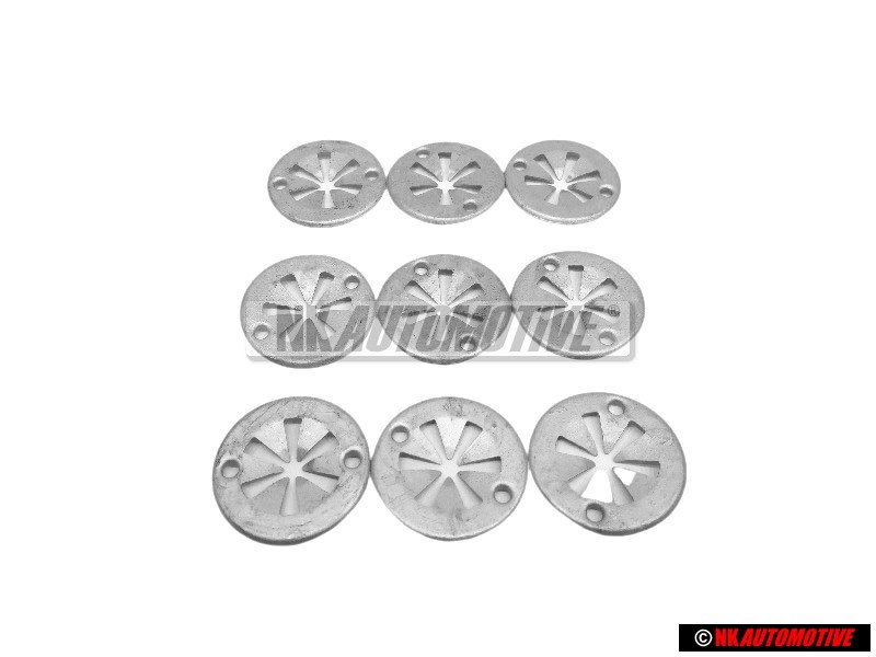 9x Genuine VW Clamping Washer - N 90796502
