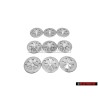 9x Genuine VW Clamping Washer - N 90796502