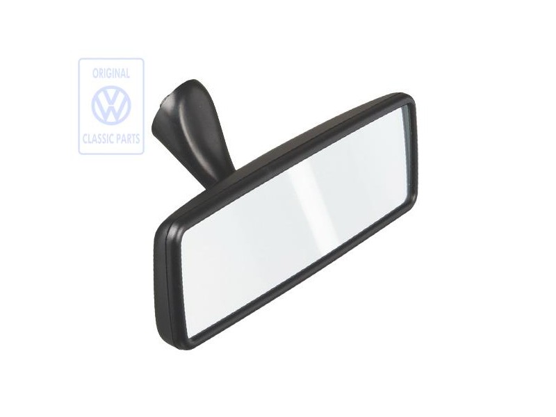 Genuine VW Interior Mirror, Anti-Dazzle Satin Black - 1H0857511B 01C