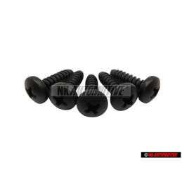 5x Genuine VW Oval Head Panel Screw - N 01396921