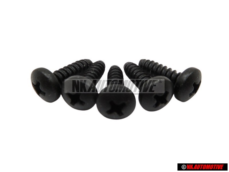 5x Genuine VW Oval Head Panel Screw - N 01396921