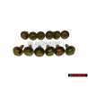 12x Genuine VW Hexagon Head Self Tap Bolt 6.5x21.5 - 311821143