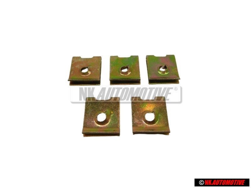 5x Genuine VW Speed Nut - N 0154581