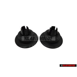 2x Genuine VW Bumper to Wing Retainer Clip Slider - 191807193 01C