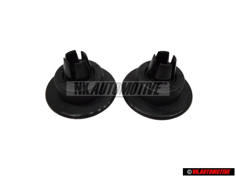 2x Genuine VW Bumper to Wing Retainer Clip Slider - 191807193 01C