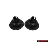 2x Genuine VW Bumper to Wing Retainer Clip Slider - 191807193 01C