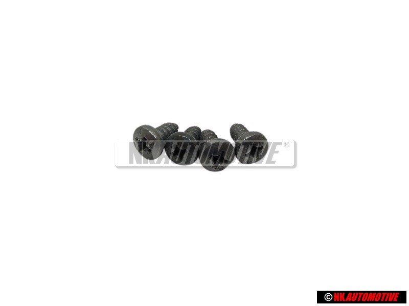 4x Genuine VW Oval Head Panel Screw - N 0139655