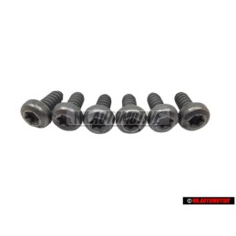 6x Genuine VW Oval Head Panel Screw - N 0139771