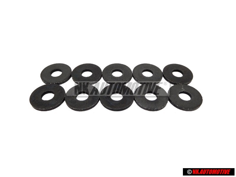 10x Genuine VW Washer - N 0116653