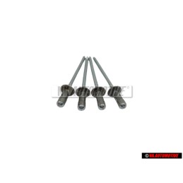 4x Genuine VW Pop Rivet - N 90576301