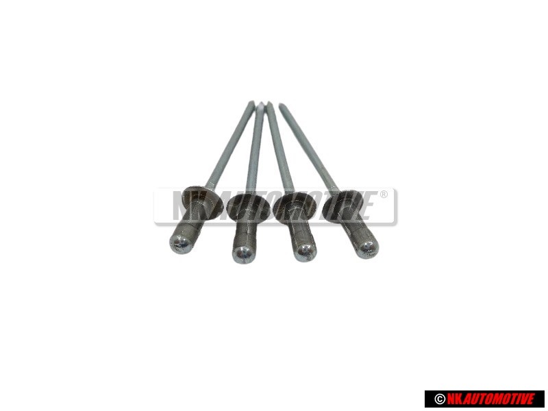 4x Genuine VW Pop Rivet - N 90576301