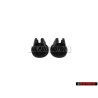 2x Genuine VW License Number Plate Bolt Expanding Nut Grommet - 535853694