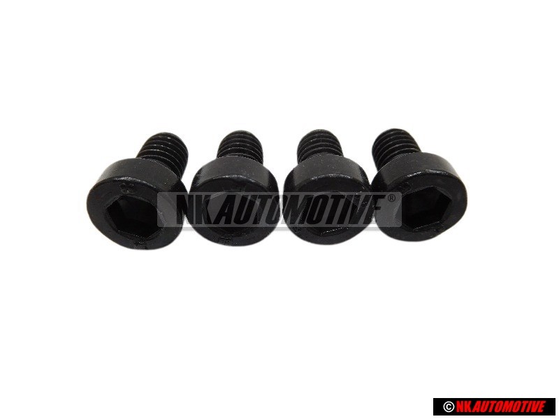 4x Genuine VW Socket Head Bolt With Hex. 