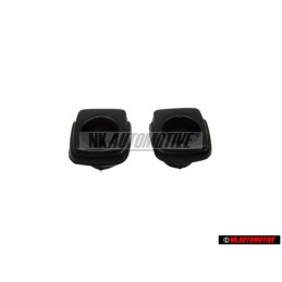 2x Genuine VW Guide For Knob Satin Black - 191867109