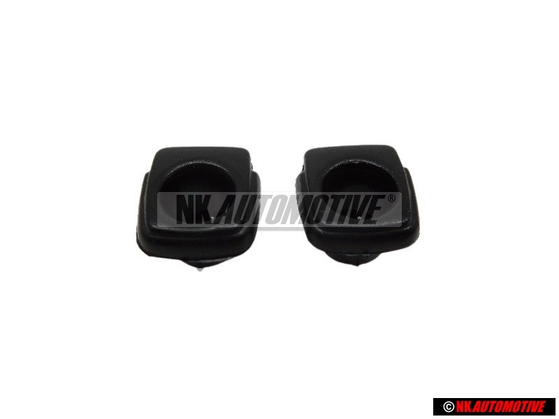 2x Genuine VW Guide For Knob Satin Black - 191867109
