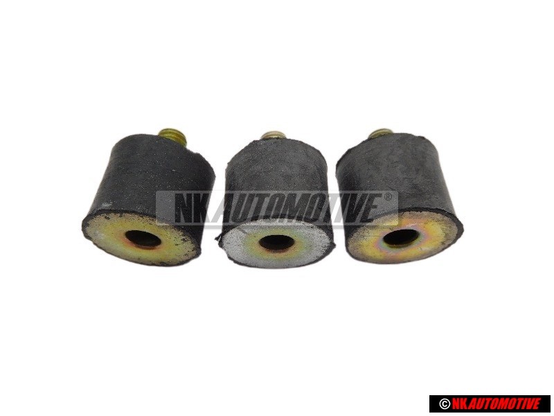 3x Genuine VW Electric Window Regulator Damping Rubber - 535837417