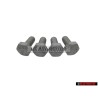 4x Genuine VW Hexagon Bolt M6x15 - N 01021527