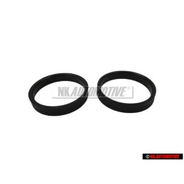 2x Genuine VW Underlay Satin Black - 357837595 01C