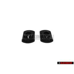 2x Genuine VW Roof Molding Retainer Press Stud - 535853733 01C