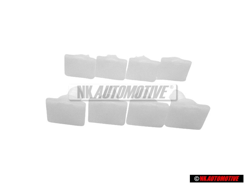 8x Genuine VW Door Sill Trim Strip Bungs - 191853577A
