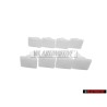 8x Genuine VW Door Sill Trim Strip Bungs - 191853577A