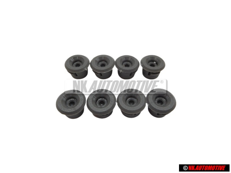 8x Genuine VW Door Sill Trim Bung Grommet - 191853586D