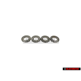 4x Genuine VW Washer 4.3x9x0.8 - N 01152221