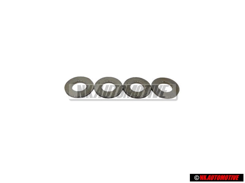 4x Genuine VW Washer 4.3x9x0.8 - N 01152221