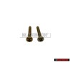 2x Genuine VW Oval Head Panel Screw 3.9x25 - N 0139401