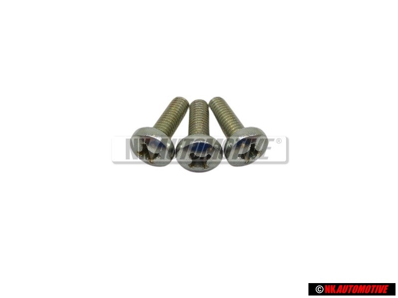 3x Genuine VW Fillister Hd. 