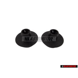 2x Genuine VW Dash Stowage Compartment Retaining Sleeve - 535857948