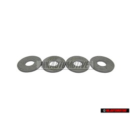 4x Genuine VW Washer 6.4x18x1.6 - N 01166620