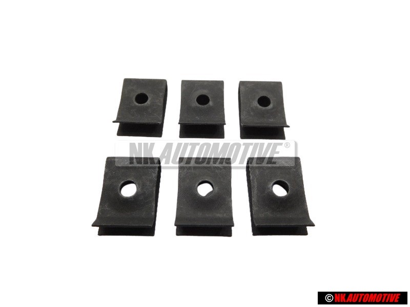 6x Genuine VW Speed Nut - N 90650101