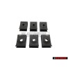 6x Genuine VW Speed Nut - N 90650101