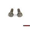 2x Genuine VW Hexagon Bolt - 803019837
