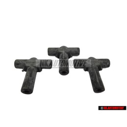 3x Genuine VW T-Piece - 447711758