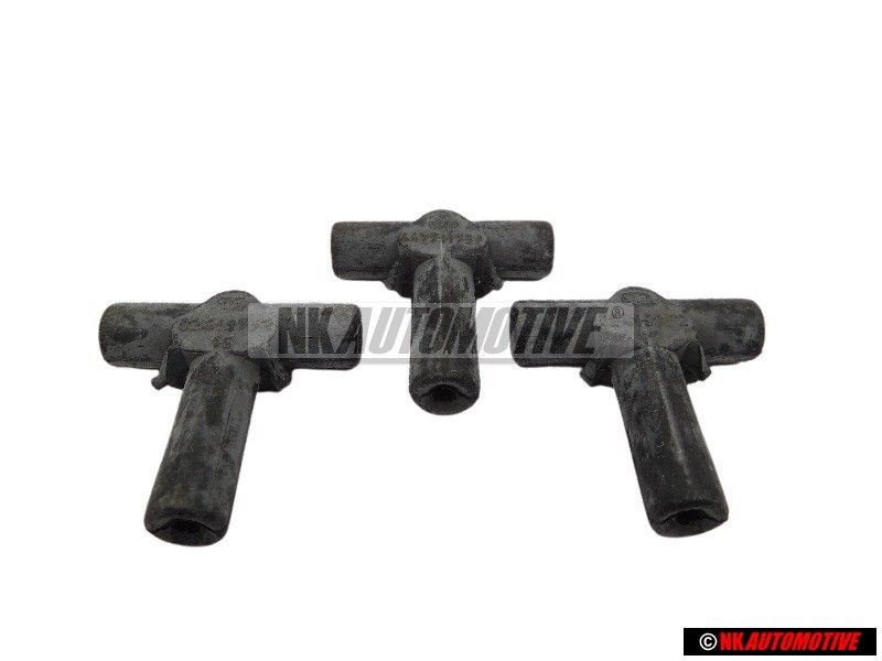 3x Genuine VW T-Piece - 447711758