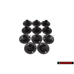11x Genuine VW Press Stud - N 90357601