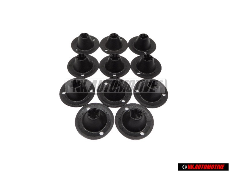 11x Genuine VW Press Stud - N 90357601
