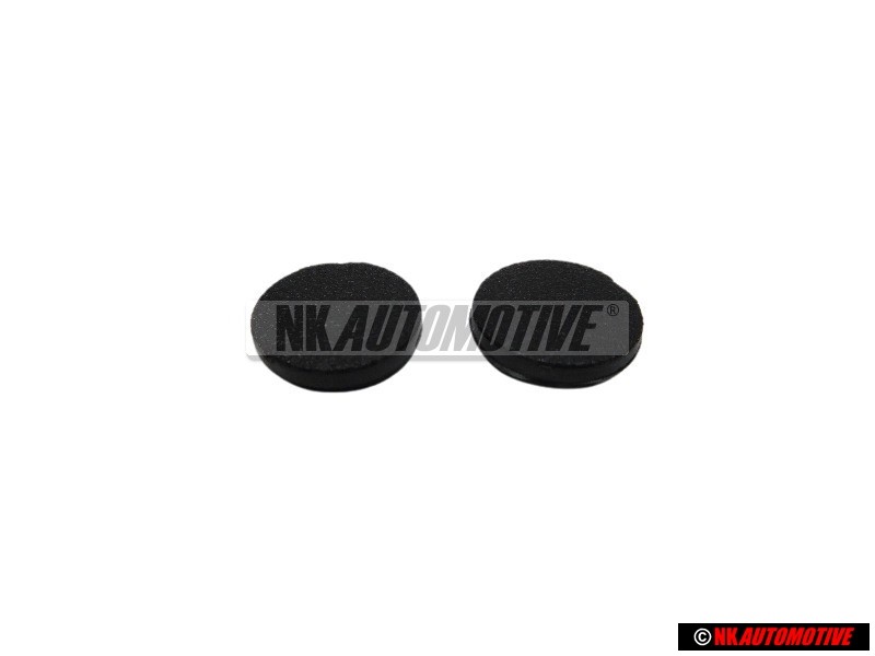 2x Genuine VW Cover Cap Black - 3578671694FB