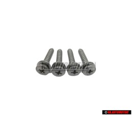 4x Genuine VW Oval Head Panel Screw (Combi) - N 90312901