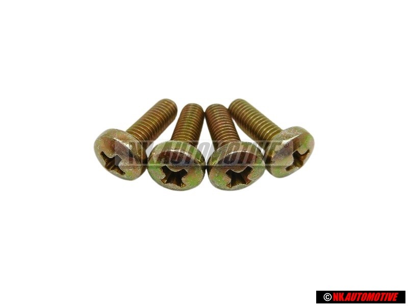 4x Genuine VW Fillister Hd Bolt - N 0141313