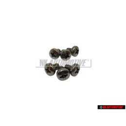 6x Genuine VW Fillister Hd. 